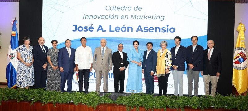 Pucmm y León Jimenes presentan la Cátedra de Innovación en Marketing José A. León Asensio