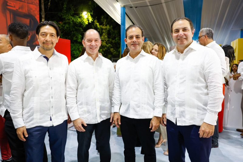 Óscar Reyna, Omar Acosta, Carlos Iglesias y Walter Schall