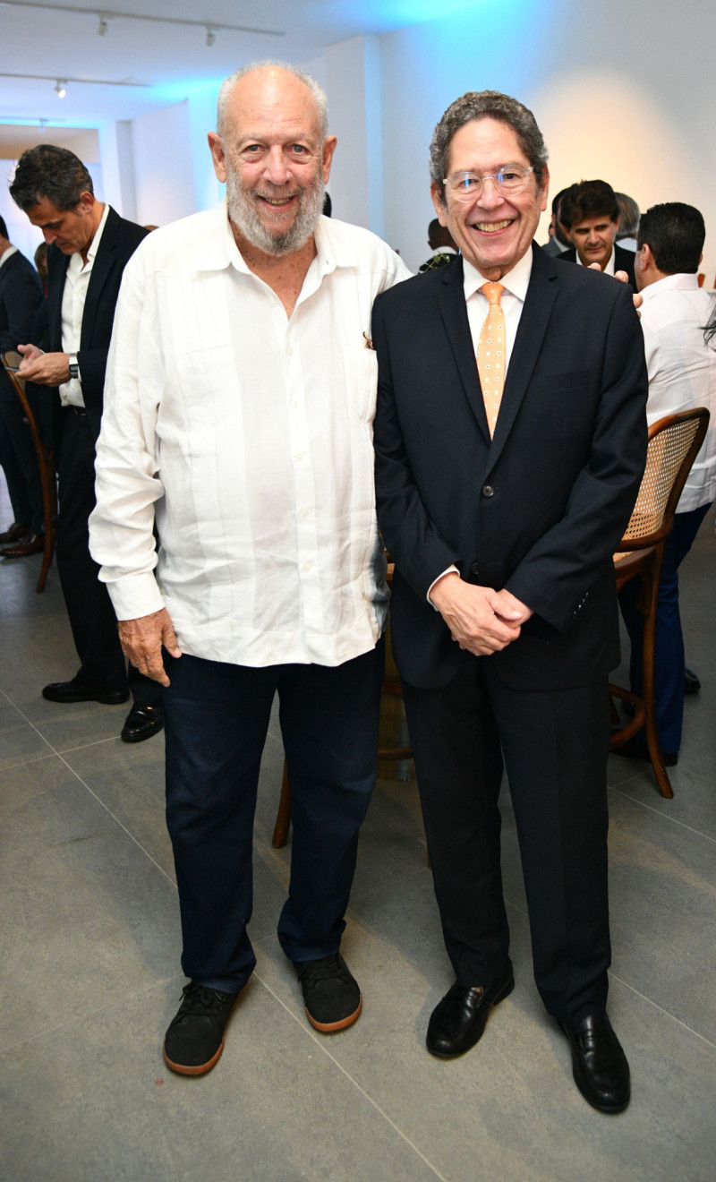 Freddy Ginebra y Fernando González Nicolás.