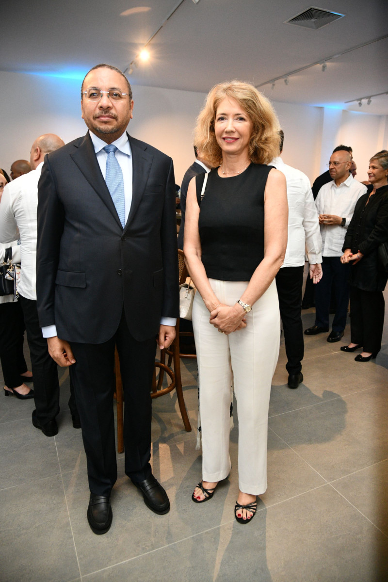 Yaser Awad Al-Abdulla y Katja Afheldt.