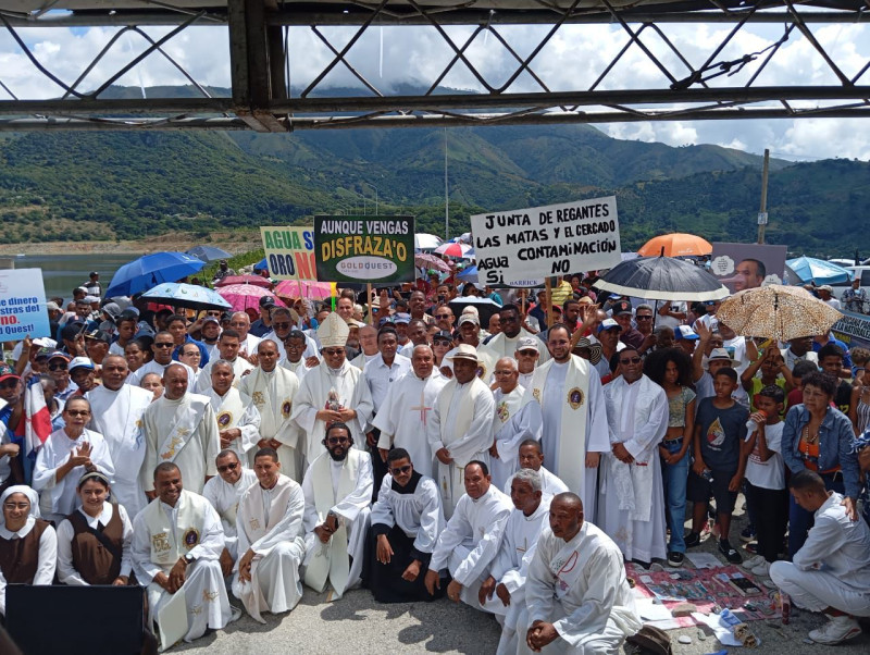 Manifestación en Sabaneta, San Juan