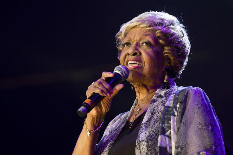 Cissy Houston actúa durante el McDonald's Gospelfest 2013