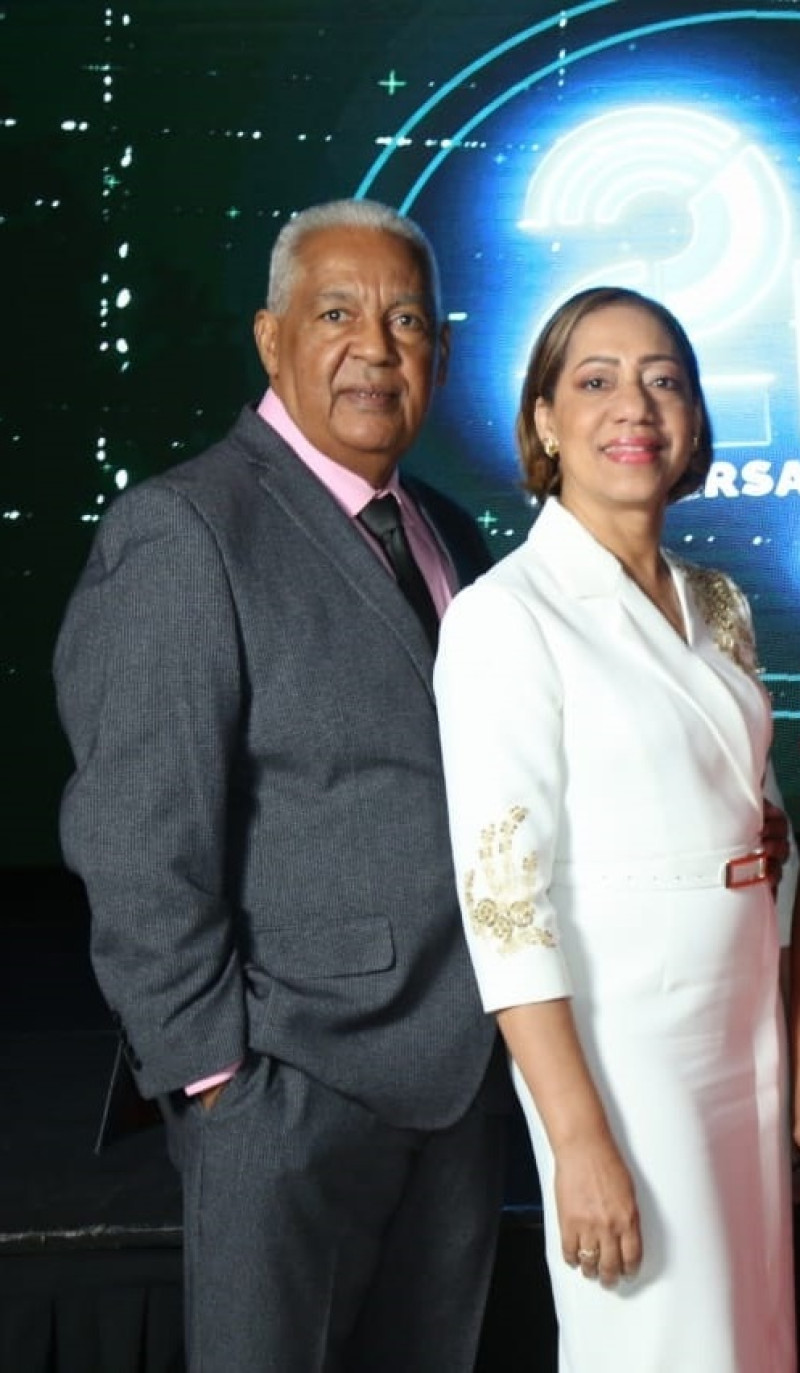 Julio Rincón y  Josefina Aybar.