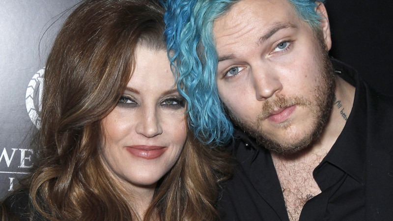 Lisa Marie Presley y su hijo, Benjamin Keough