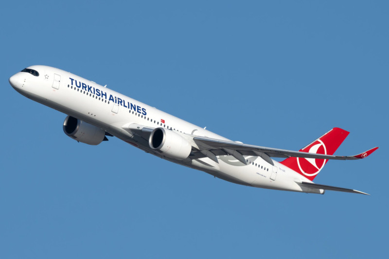 Avión de Turkish Airlines