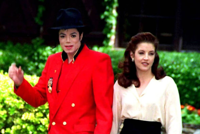 Michael Jackson y Lisa Marie Presley