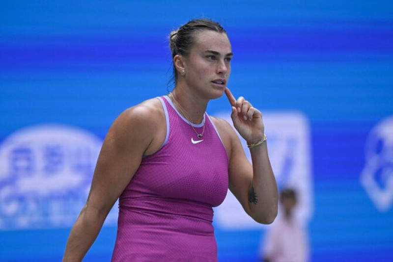 La bielorrusa Aryna Sabalenka estuvo ocho semanas en lo más alto del ranking la temporada pasada y dice que recuperar el puesto número uno mundial es uno de sus mayores objetivos.