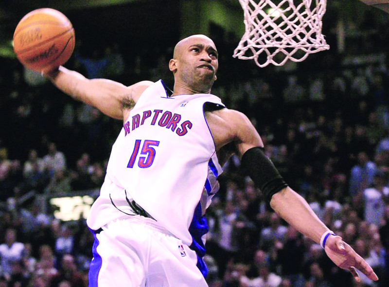 Vince Carter es reconocido como uno de los mejores donqueadores de la historia del juego.