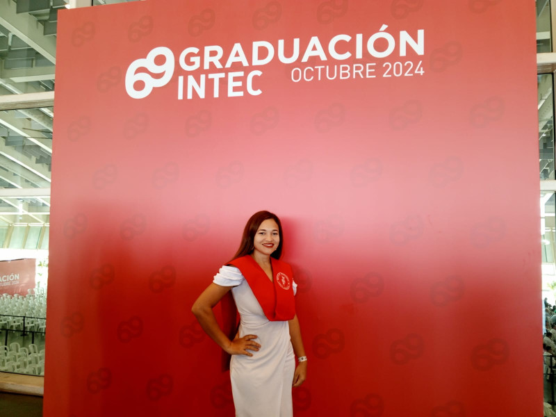 Nieves Peralta, graduada de Nutriología Clínica en INTEC