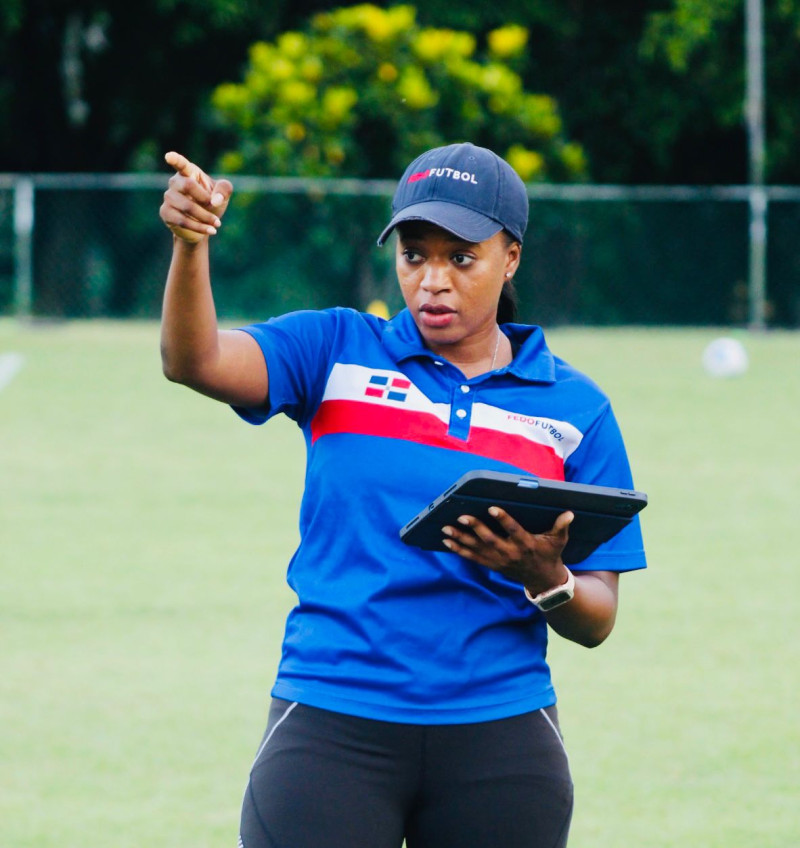 Betzaida Ubri es parte de la selección dominicana desde el 2020. Tenía 28 años cuando asumió el puesto.