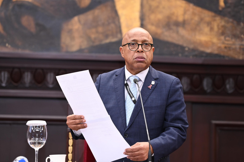 El presidente de la Cámara de Diputados, Alfredo Pacheco.