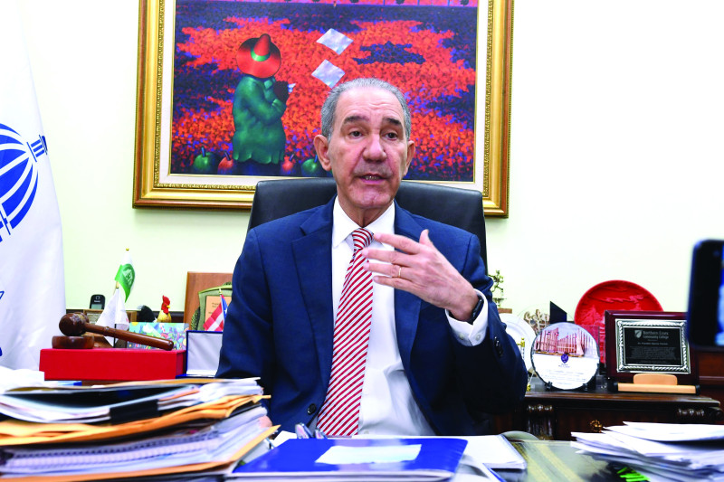 Franklin García Fermín, ministro de Educación Superior, Ciencia y Tecnología.