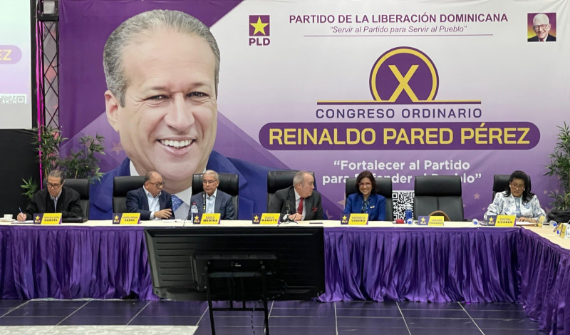 Dirigencia del PLD está inmersa en la celebración de su X Congreso Ordinario.