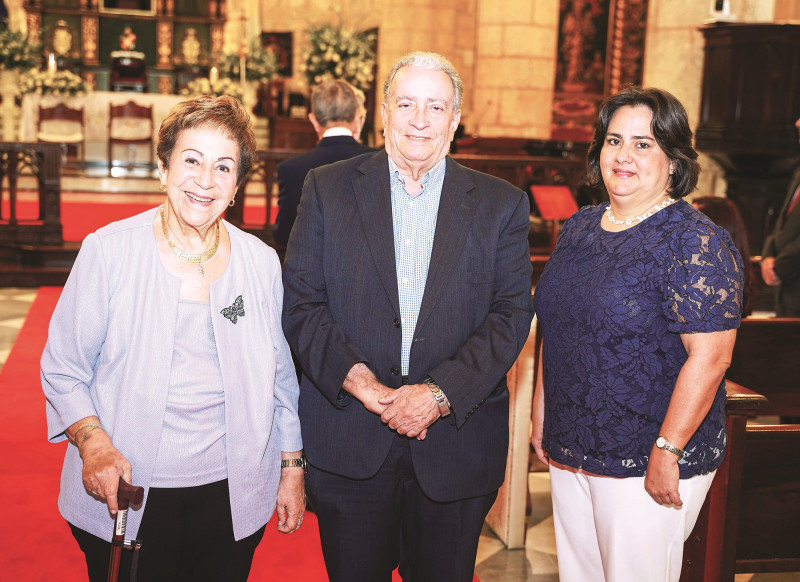 Jacqueline Malagón, Radhamés Mejía e Ileana Miyar.