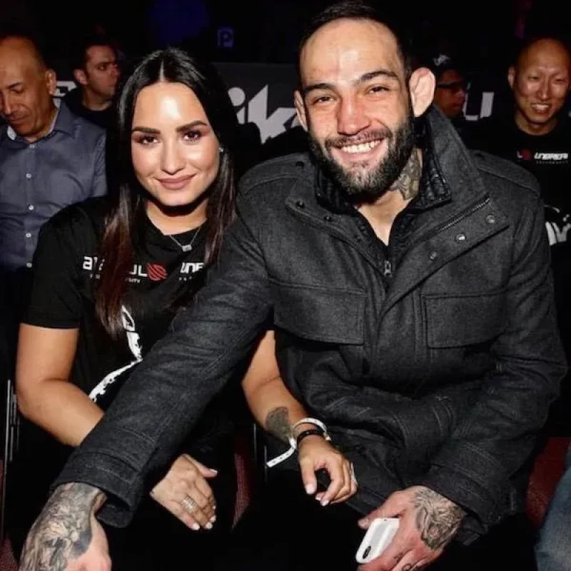 Demi Lovato y Guilherme Gomes Vasconcelos