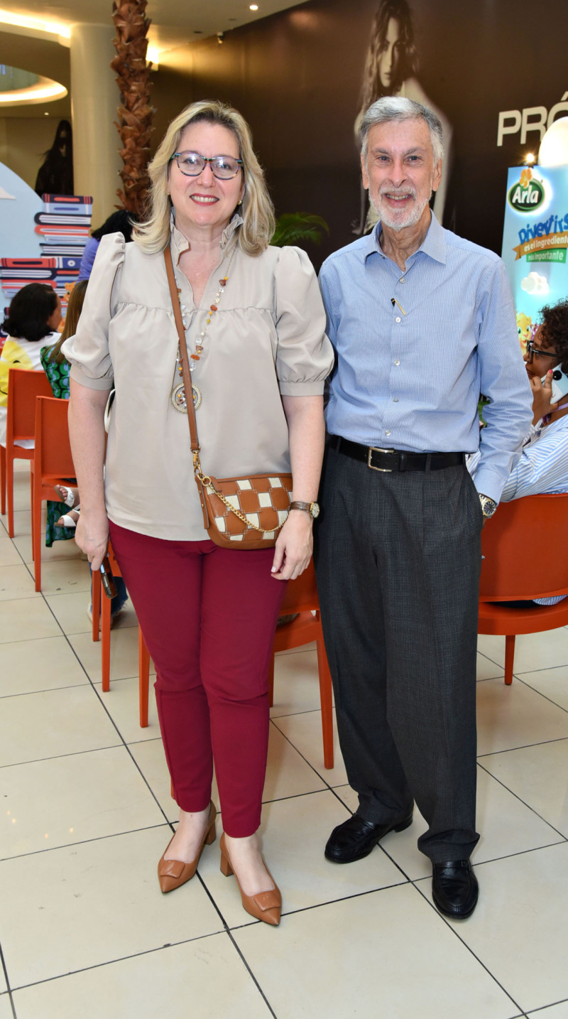 Claudia Scharf y Eusebio Canó.