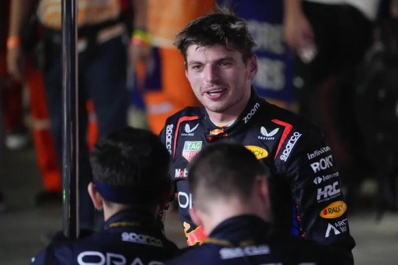 El piloto de Red Bull Max Verstappen reacciona a su segundo lugar en el Gran Premio de Singapur el domingo 22 de septiembre.