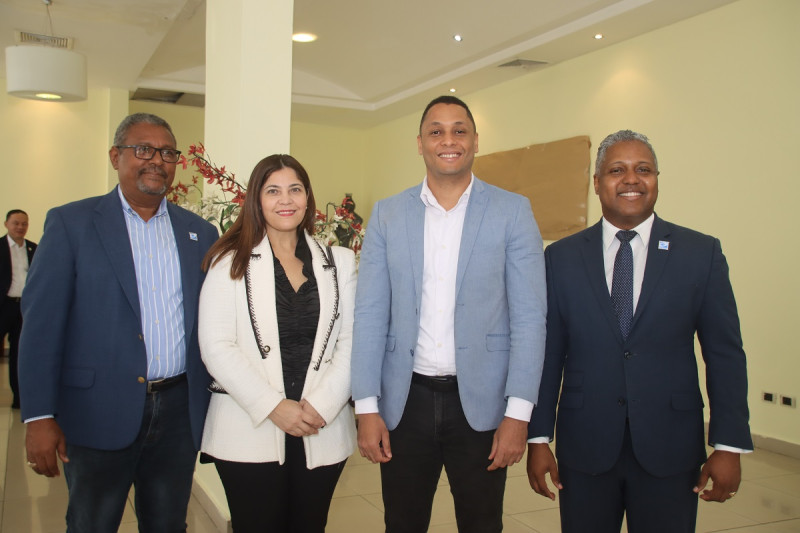 José Manuel Paniagua, Gilberto Sánchez Parra, Joselin Sosa y Julián Pérez