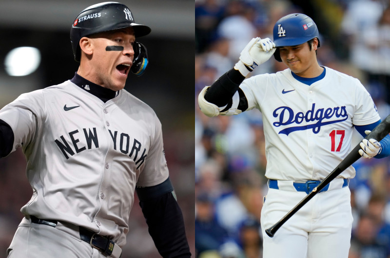 Aaron Judge y Shohei Ohtani