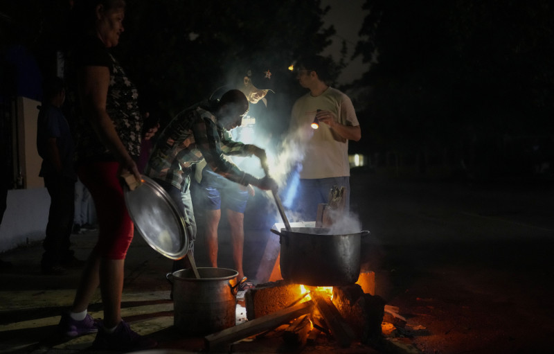 falla de una importante planta eléctrica en La Habana, Cuba