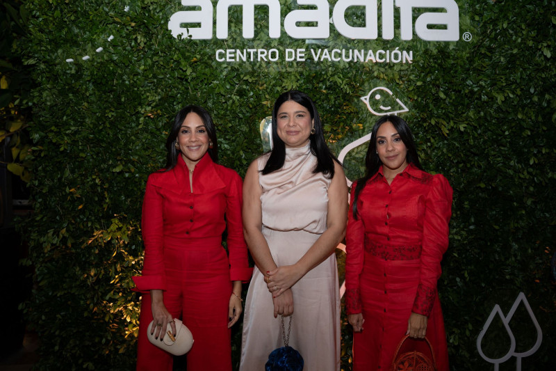 aina Filpo, Andriny D´oleo y Pily Filpo