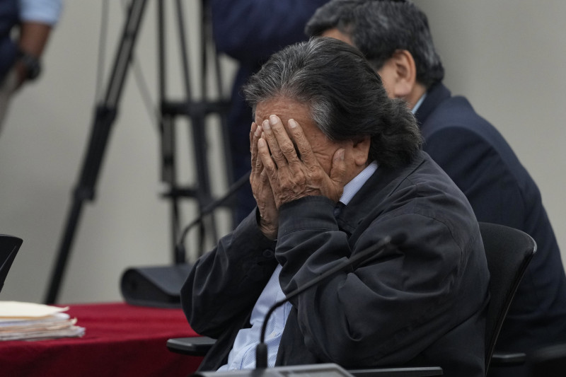 El expresidente peruano Alejandro Toledo