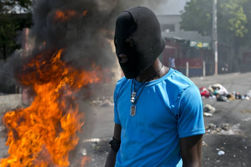 La seguridad sigue siendo muy frágil en Haití, debido a las pandillas.