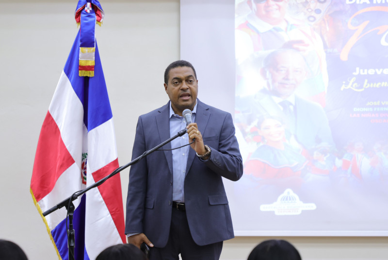 José P. Monegro, presidente del Comité Organizador de los Juegos Centroamericanos y del Caribe de Santo Domingo 2026.