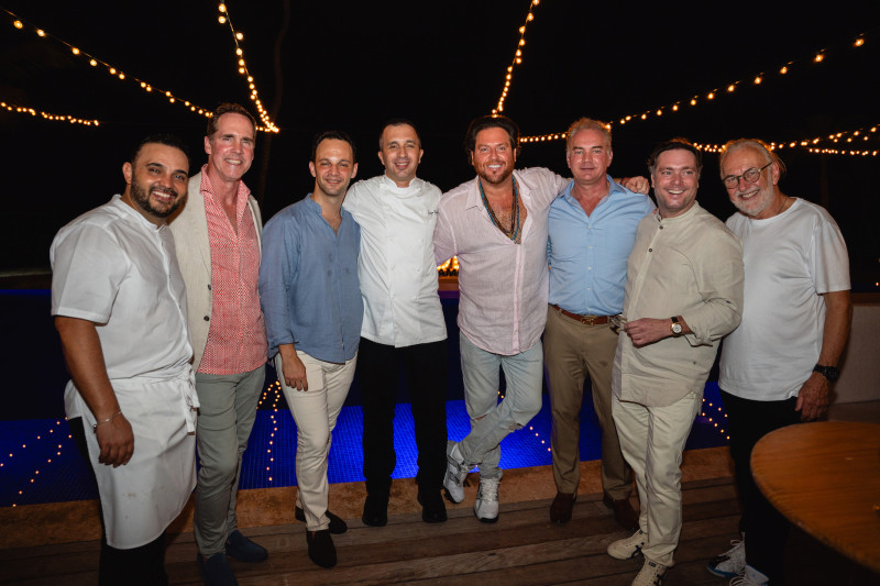 Saverio Stassi, Shawn Mclain, Charles Keusters, Rodrigo Menéndez, Scott Conant, Jason Kycek, Joaquín Renovales y Hubert Keller.