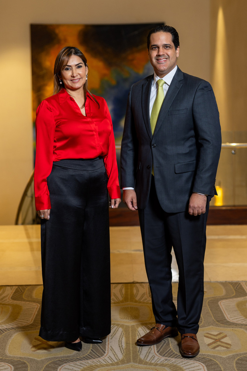 Natalia Zumarraga y Elvin Alba.