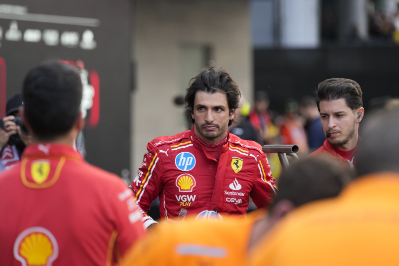 El piloto de Ferrari Carlos Sainz