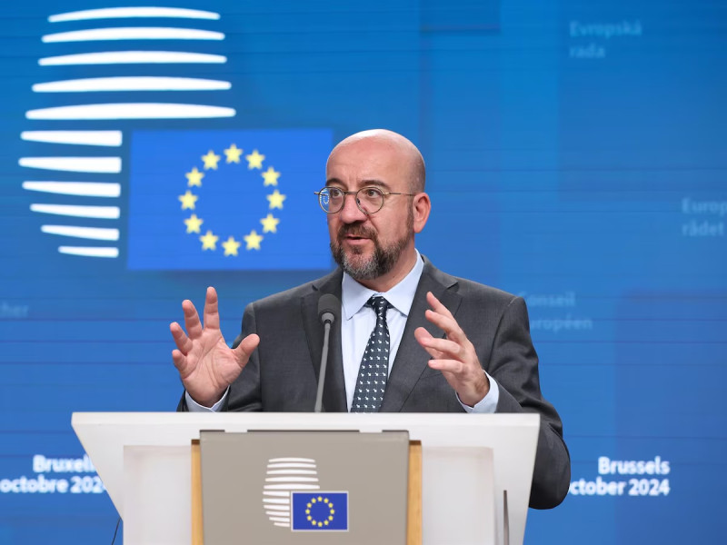 El presidente del Consejo Europeo, Charles Michel.