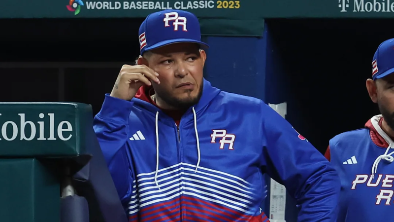 Yadier Molina fue el dirigente de Puerto Rico en la pasada edición de la Serie del Caribe.