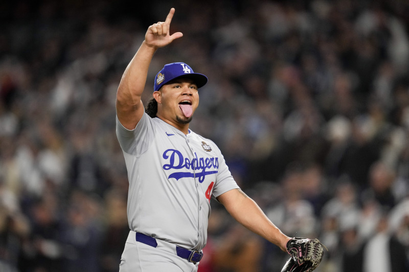 Brusdar Graterol de los Dodgers de Los Ángeles