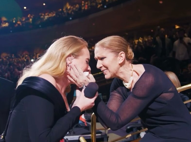 Adele y Céline Dion