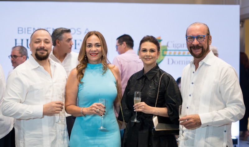 Armando Díaz, Charo Vieites, Rimalda Estrella y Luichy Espinal