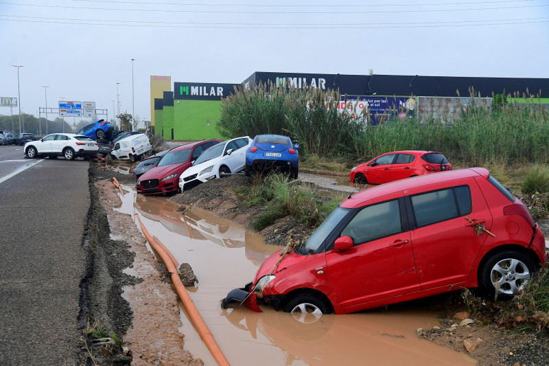 Las inundaciones provocadas por las lluvias torrenciales en la región de Valencia