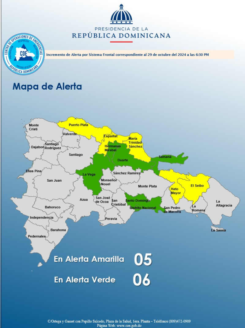 Alertas meteorológicas