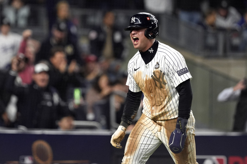 Anthony Volpe, de los Yankees de Nueva York