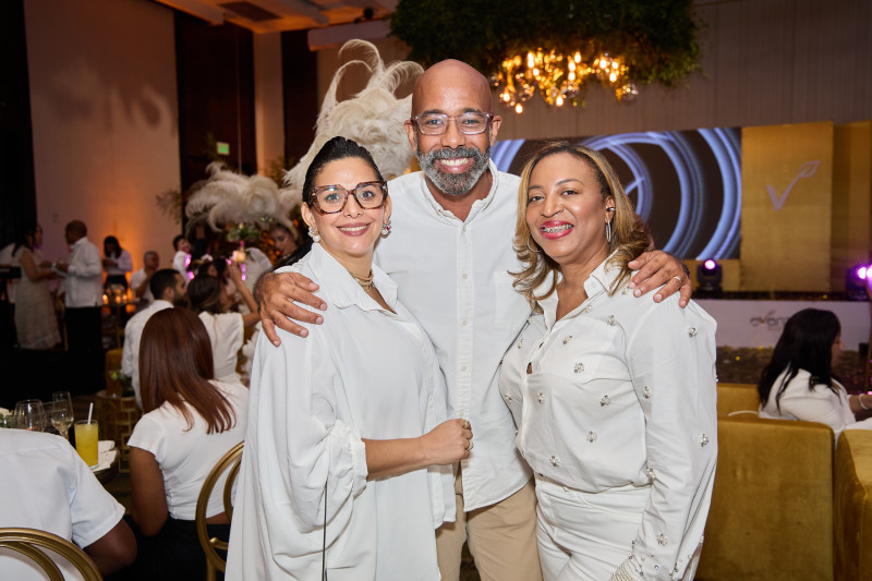 Yamila Lebrón, Jochy Campusano e Irene Morillo.