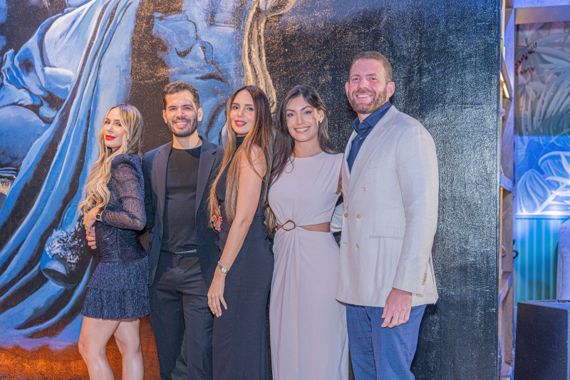 Bárbara Jiménez, Miguel Alejandro, Yudith Jiménez, Luz María Quezada y Héctor Guzmán