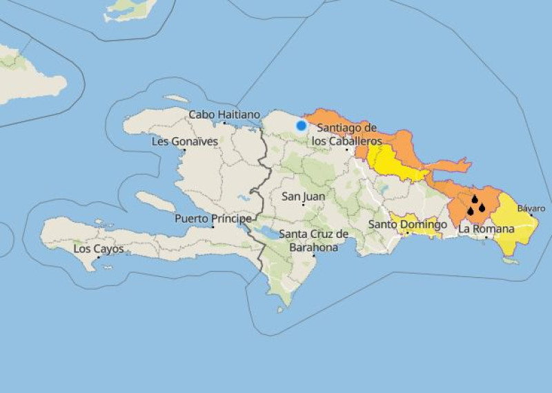 Provincias en alerta debido a la incidencia de la vaguada.