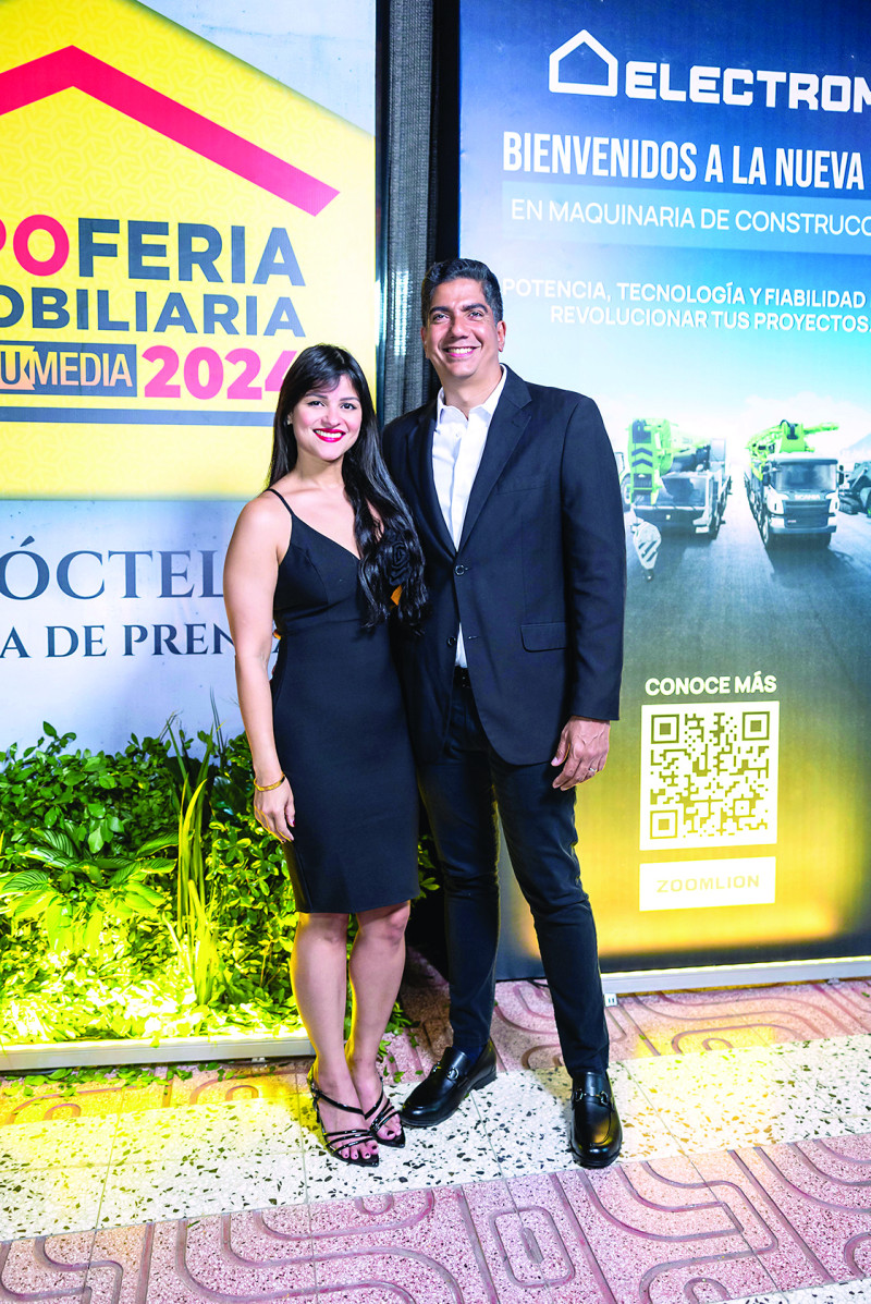 Larissa Bodden y Abel Aquino