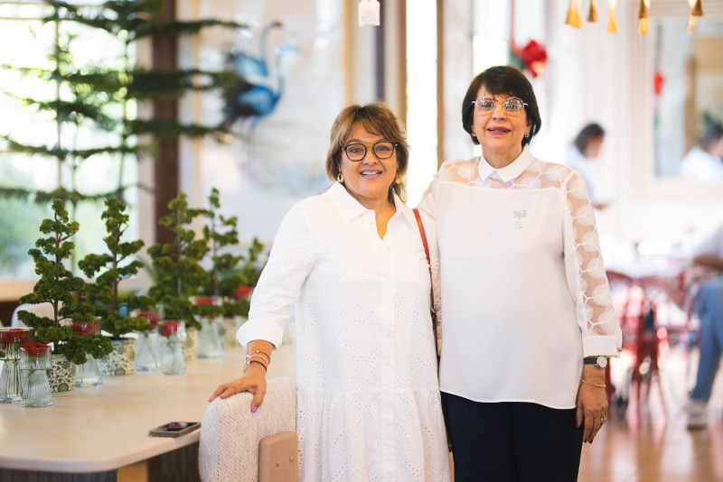 Martha Núñez y Verónica Gómez