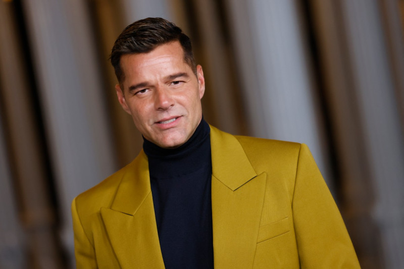 Ricky Martin asiste a la gala LACMA Art+Film en Los Ángeles, California, el 2 de noviembre de 2024