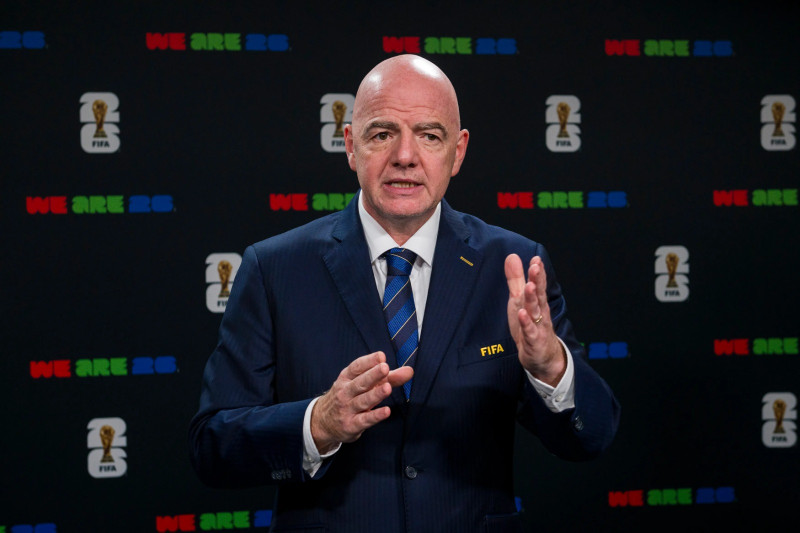 Gianni Infantino, presidente de la FIFA.