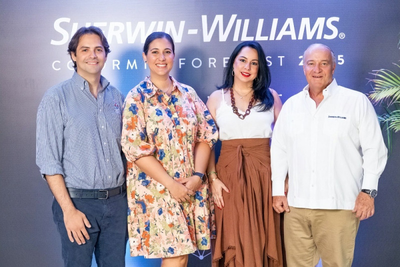 Lionel Senior, Laura de Senior, Sandy Pou de Fernández y Miguel Ángel Fernández