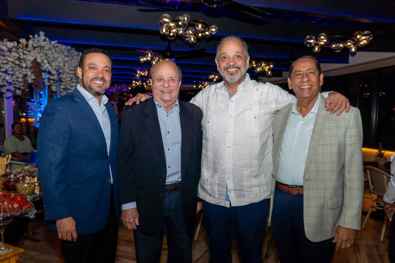 Wilson Marte, Elías Serulle, Leonel Liriano y Nelson Peralta.