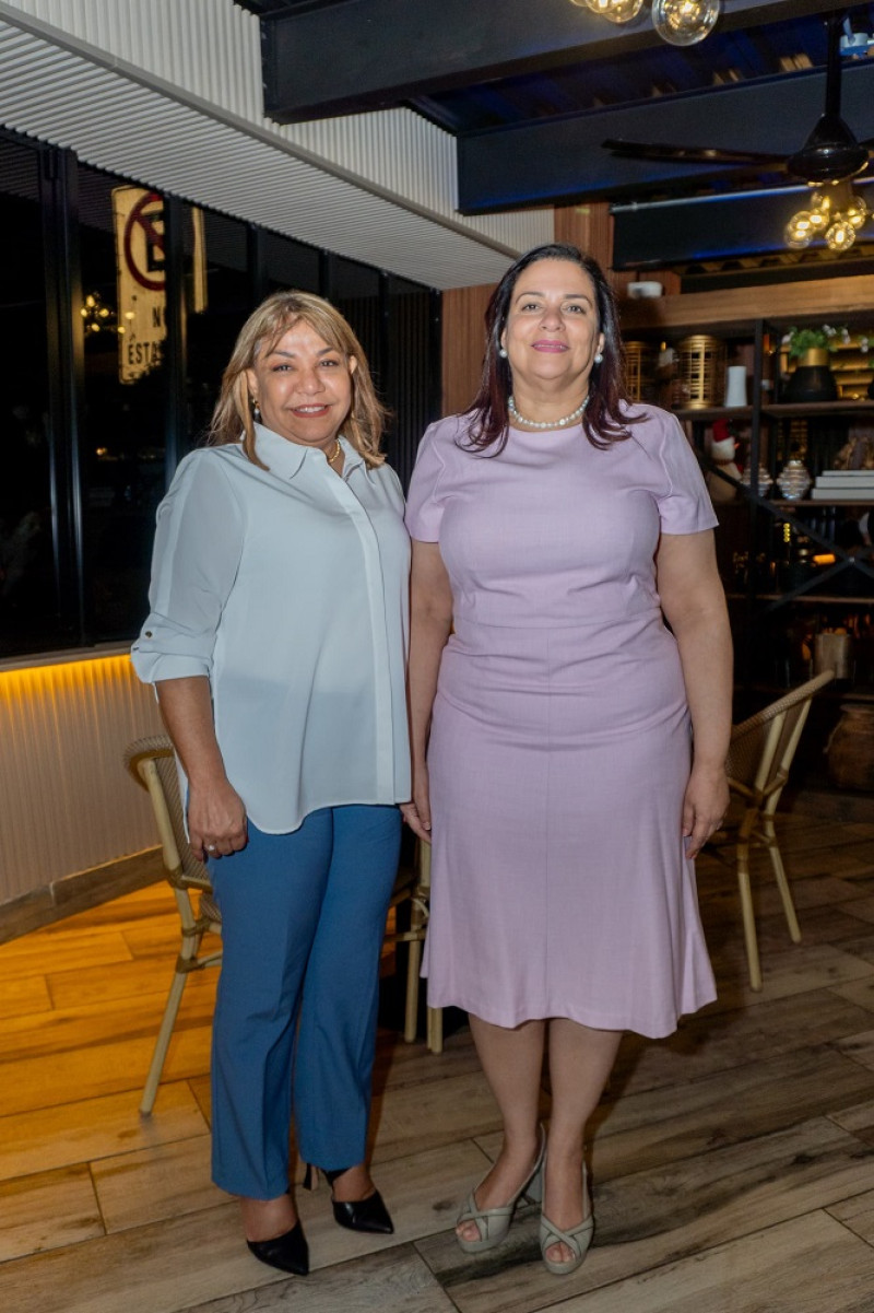 Luz Tavares y Carolina Rodríguez.