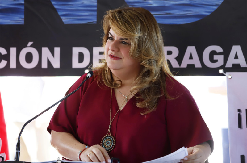 La candidata a la gobernación de Puerto Rico por el Partido Nuevo Progresista (PNP), Jenniffer González